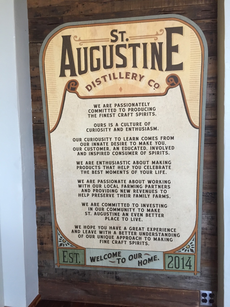 St Augustine, Florida Distillery