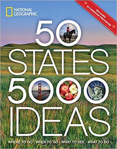 Travel Book 50 States 500 Ideas